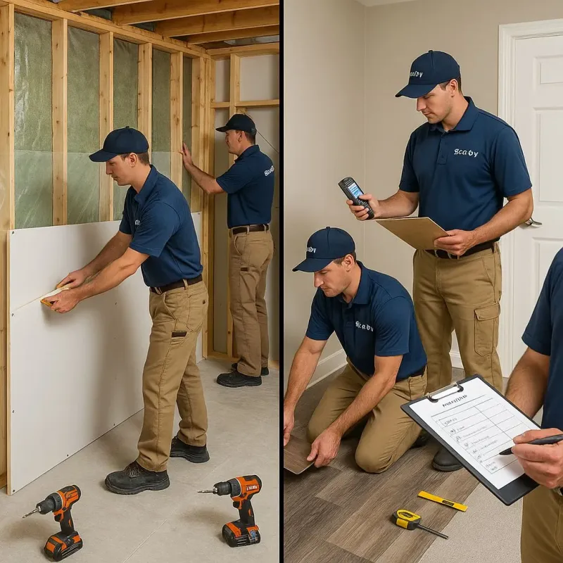Repairs and Reconstruction process in Chisago City, MN