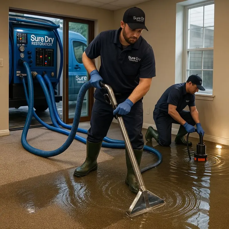 Water Extraction and Removal process in Chisago City, MN